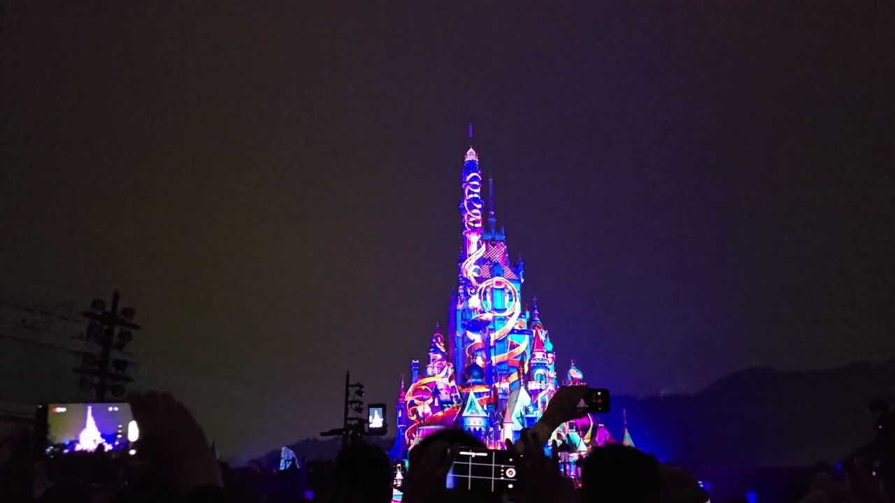 HK Disneyland Nighttime Spectacular 20th Anniversary version 迪士尼星夢光影之旅：星空派對20週年版本 20260201-2