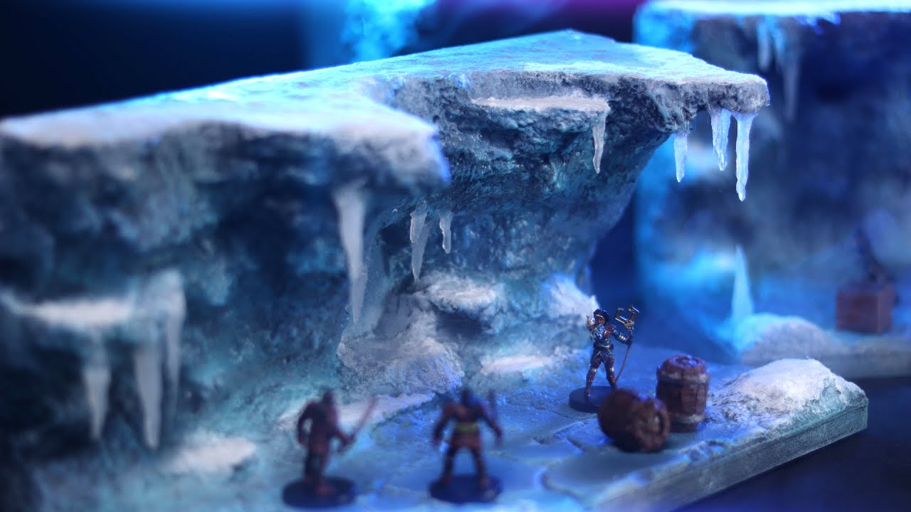Wow Your Players with this ICE CAVE Terrain!