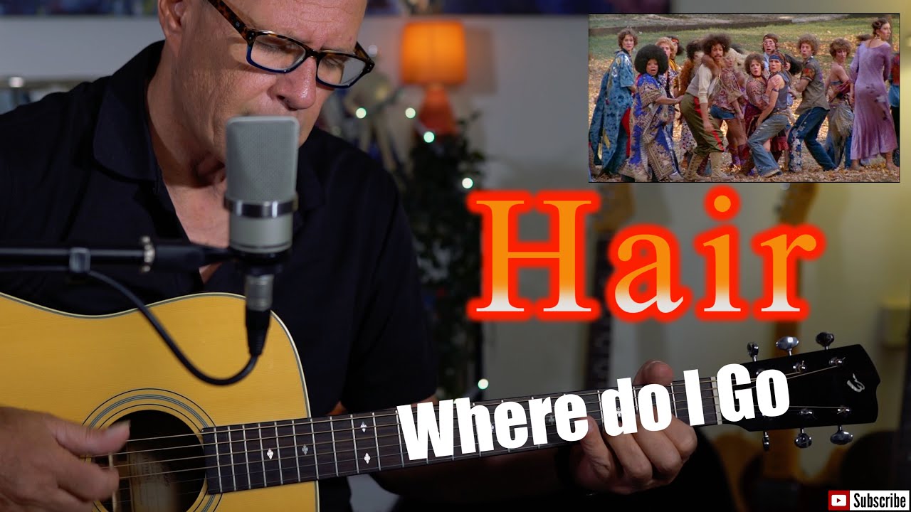 Hair - Where do I Go - Acoustic Cover - by Erez Gross