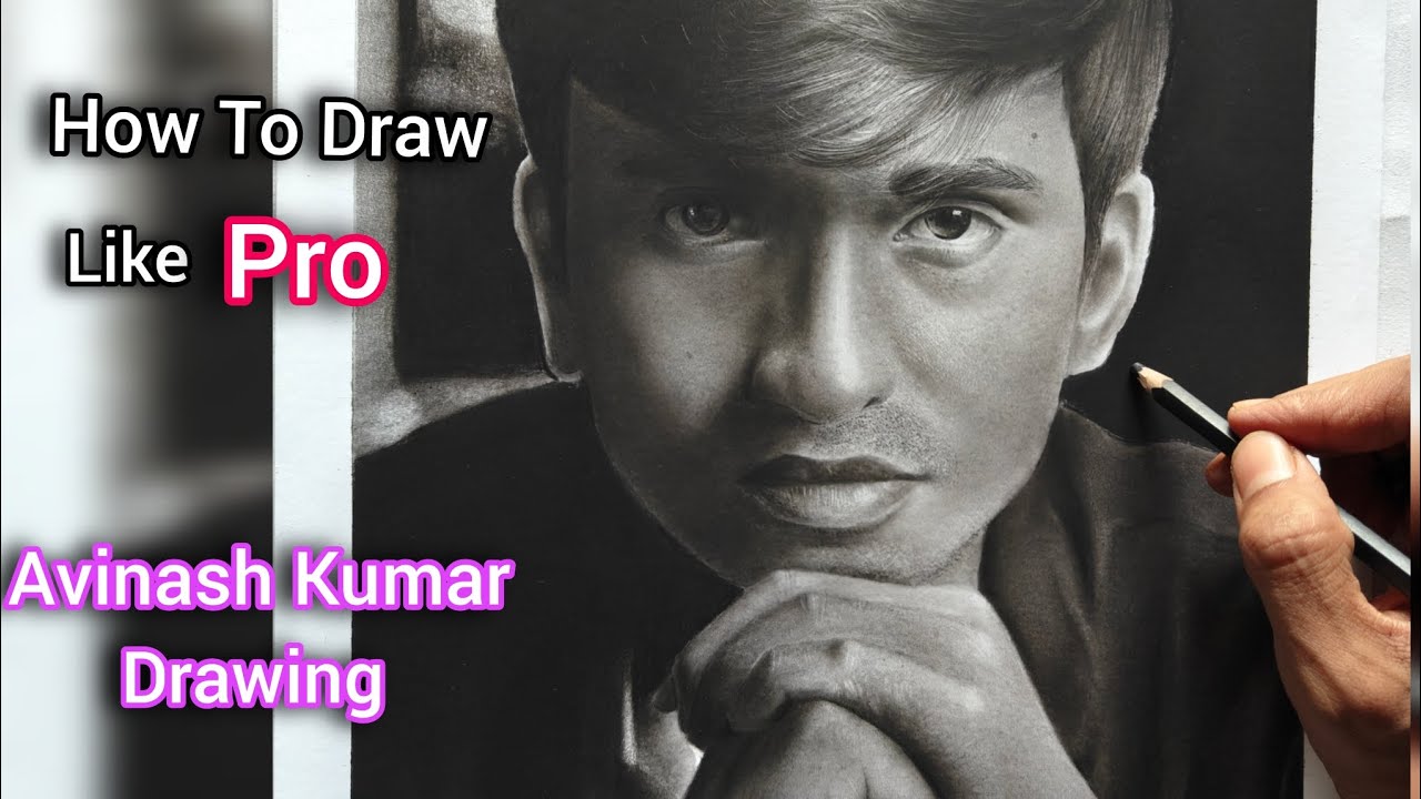 How To Draw Realistic Drawing | Realistic Drawing Kaise Kare | Avinash Kumar Drawing 