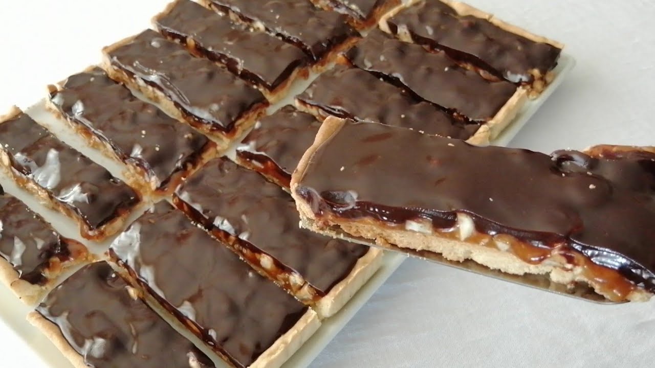 YOK BÖYLE BİR LEZZET ❗YAPIP TATMAYAN ÇOK ŞEY KAÇIRIR❗EFSANE LEZZET❗KARAMELLİ ÇİKOLATALI TART 💯👌