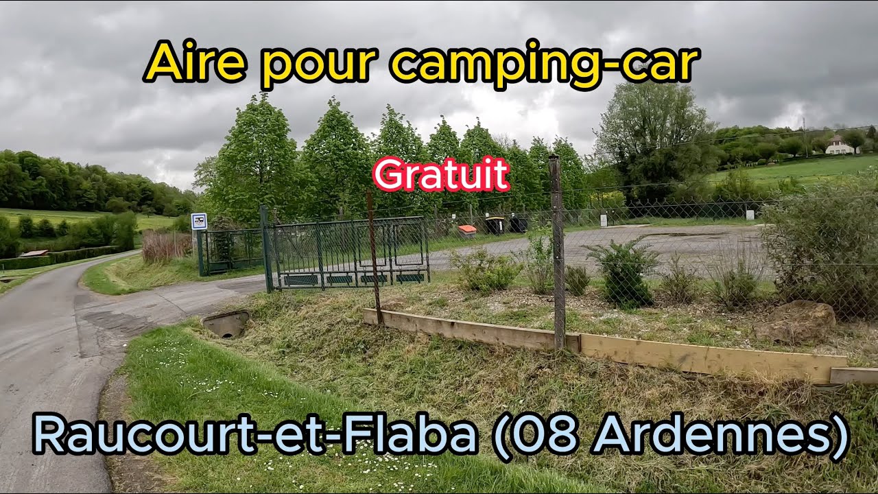Aire gratuite pour camping-car