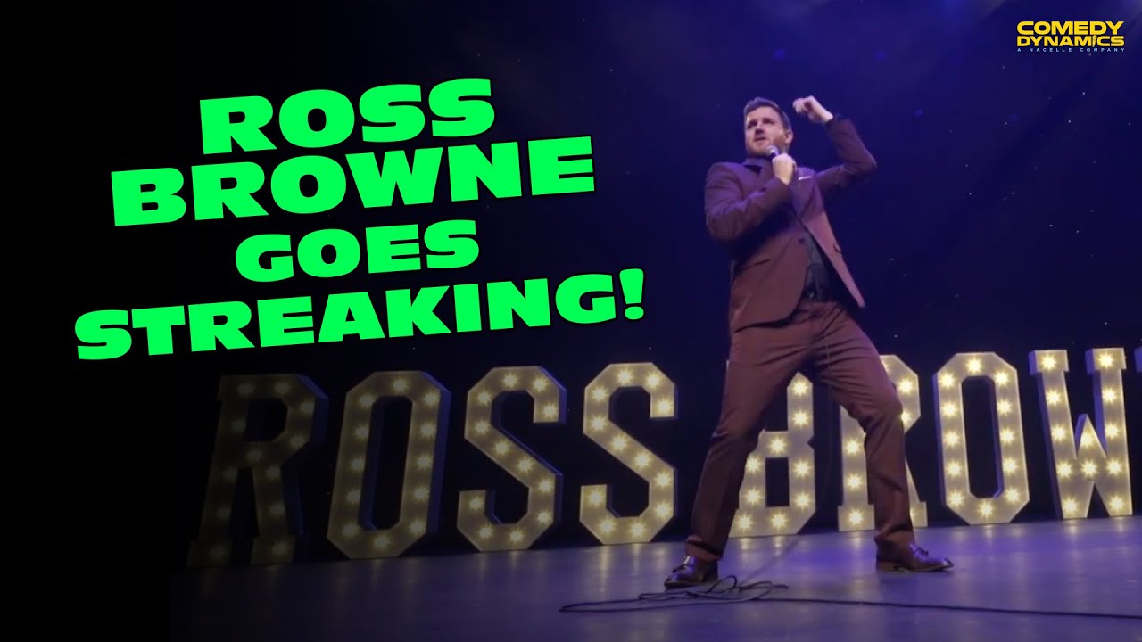 Ross Browne Goes Streaking