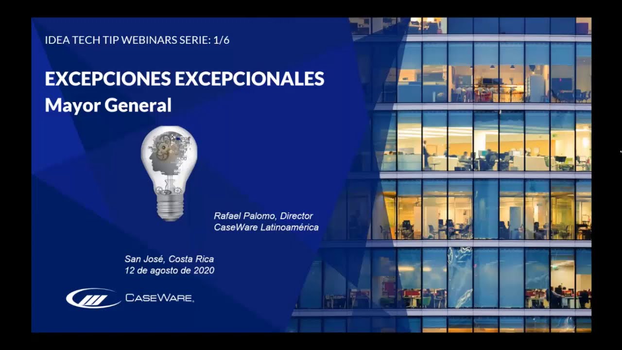 24 pruebas de auditoría de Estados Financieros - Excepciones Excepcionales