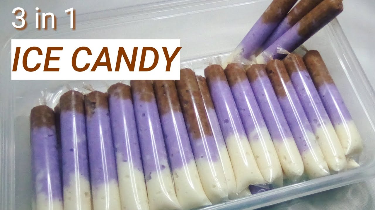 3 FLAVORS CREAMY ICE CANDY
