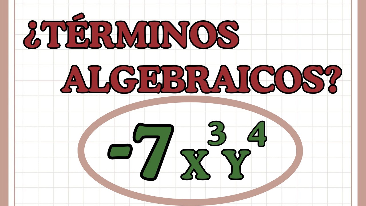 TÉRMINOS ALGEBRAICOS (MÁS FÁCIL IMPOSIBLE!!!)