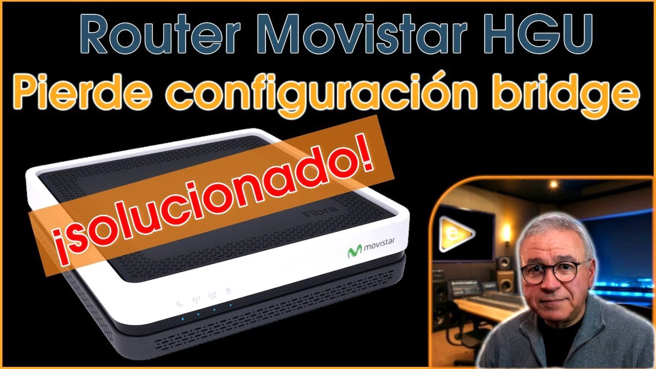 Solución definitiva: Mantén el modo bridge en routers Movistar/O2 (HGU)