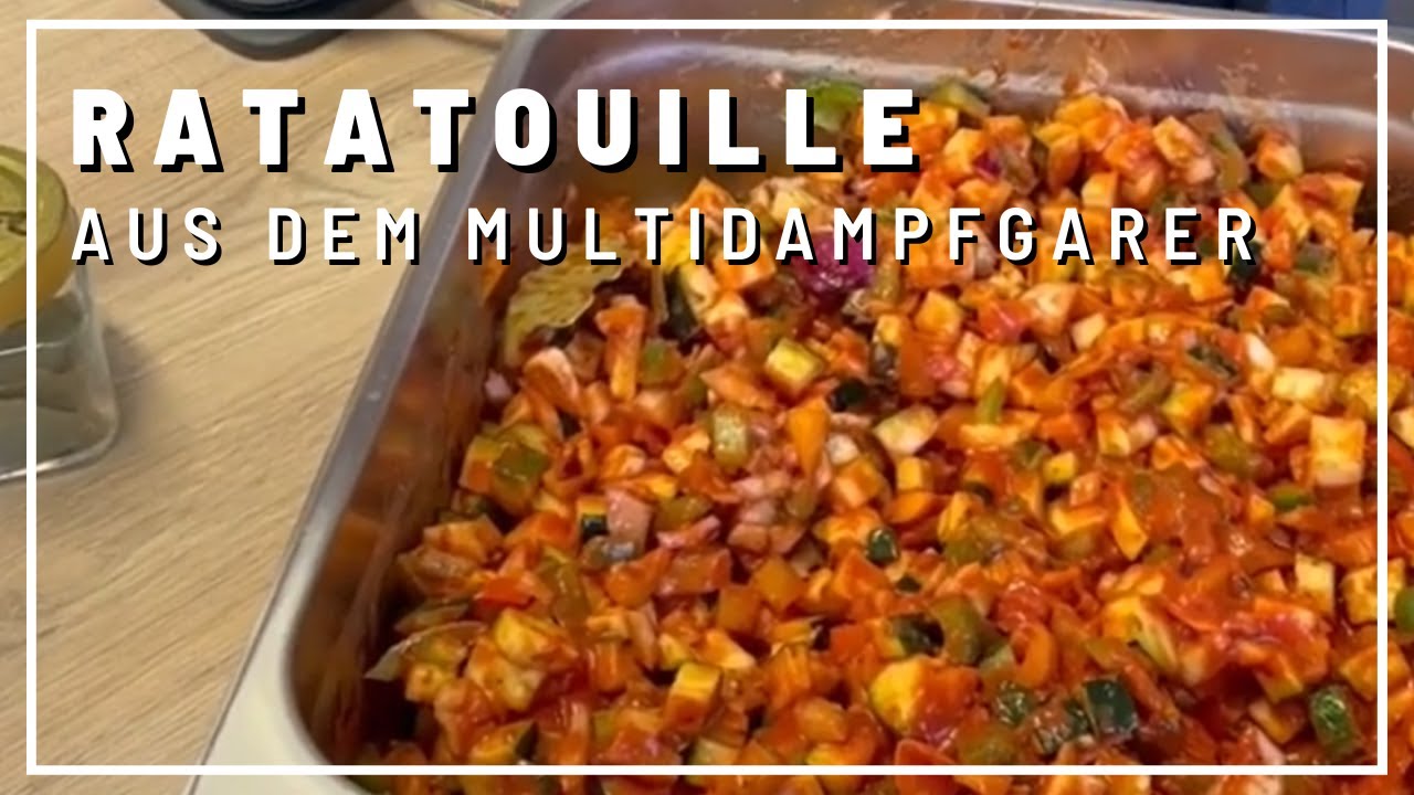 Ratatouille aus dem Multidampfgarer - einfach & schnell | Was koche ich heute? #gerykocht