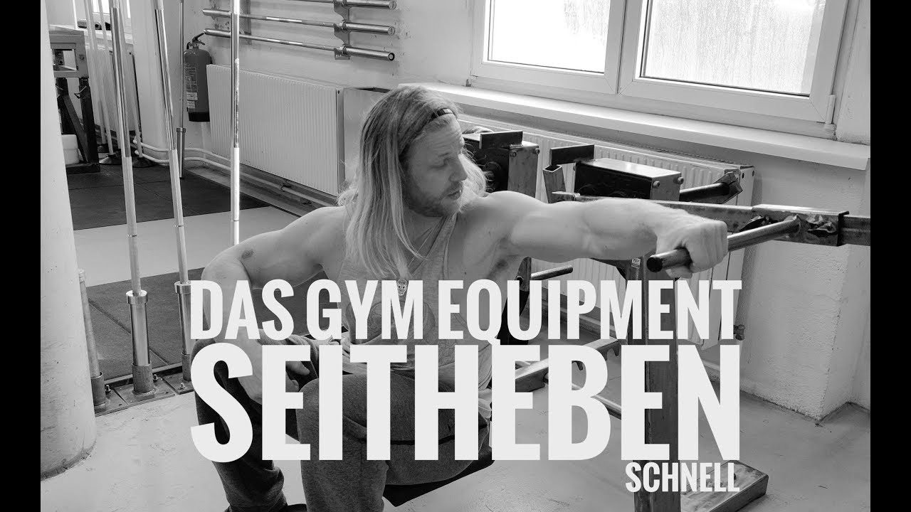 Trainingsequipment im DAS GYM - Side Raises Schnell