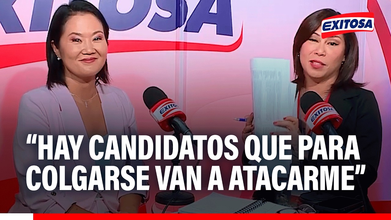 🔴🔵 Keiko Fujimori tras el debate: &ldquo;Todos los ataques siempre me van a fortalecer&rdquo;