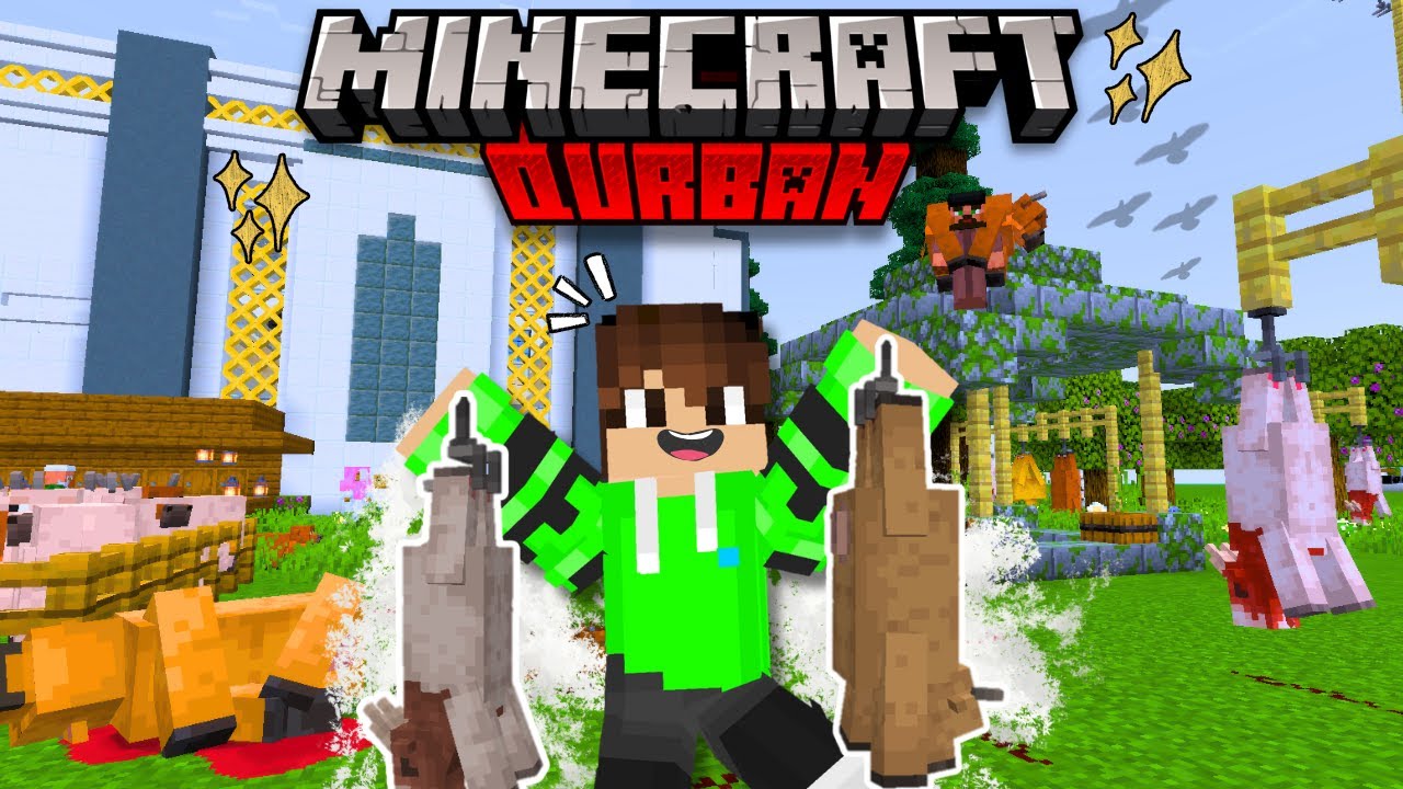 BERKURBAN LAGI!! Spesial Hari Raya Idul Adha 2025 MCPE! Add-on Sembelih Hewan Kurban