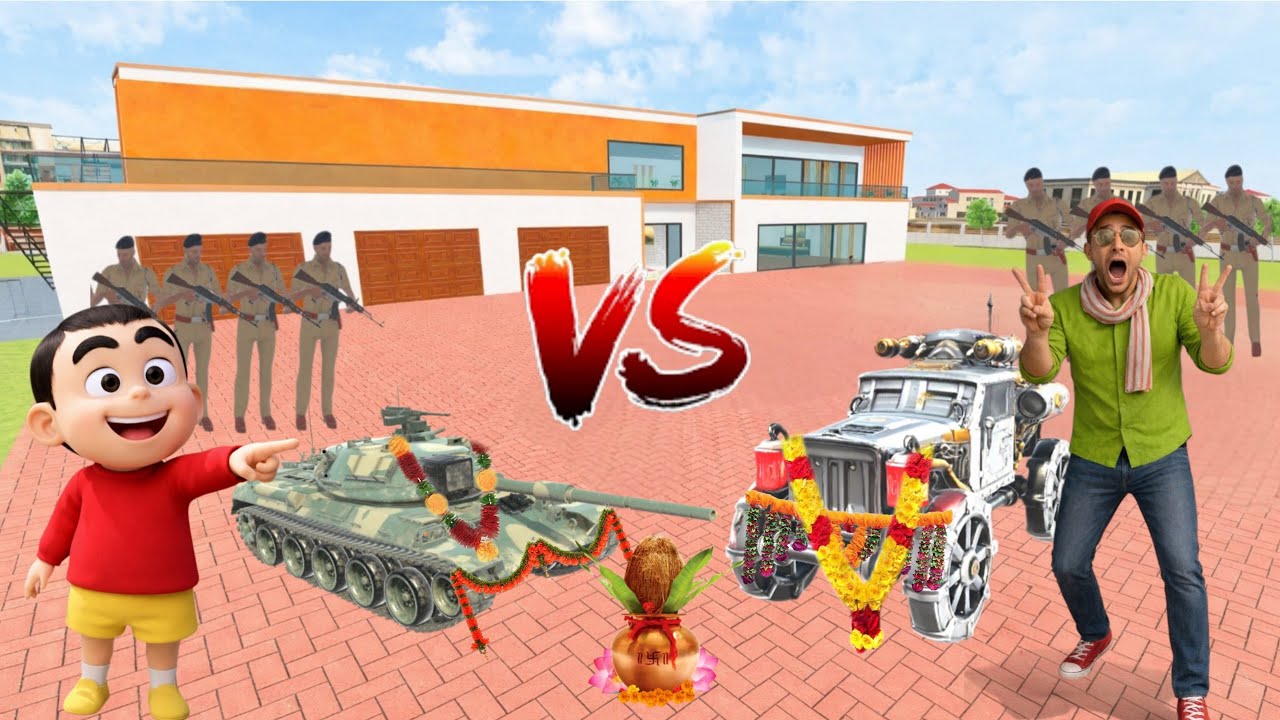 🎬আজ Jack নতুন গোল্ডেন army tank কিনলো 🥳 Indian Theft Auto Simulator 🥳 Bangla Funny Gameplay 