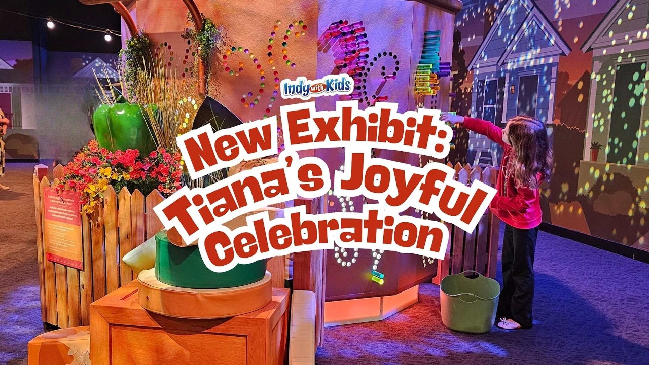 Sneak Peek at the New Tiana's Joyful Celebration Exhibit at The Children's Museum of Indianapolis