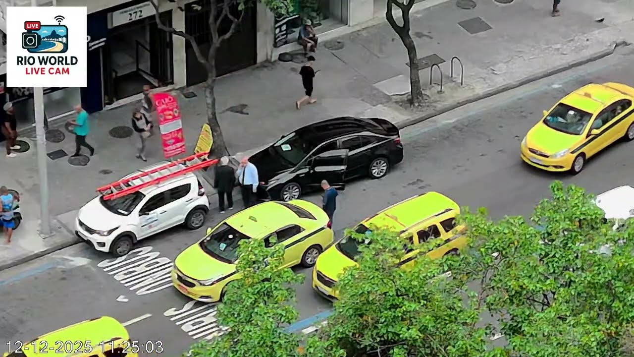 Rio Live Cam - Sexta-feira em Copacabana Ao Vivo 12/12