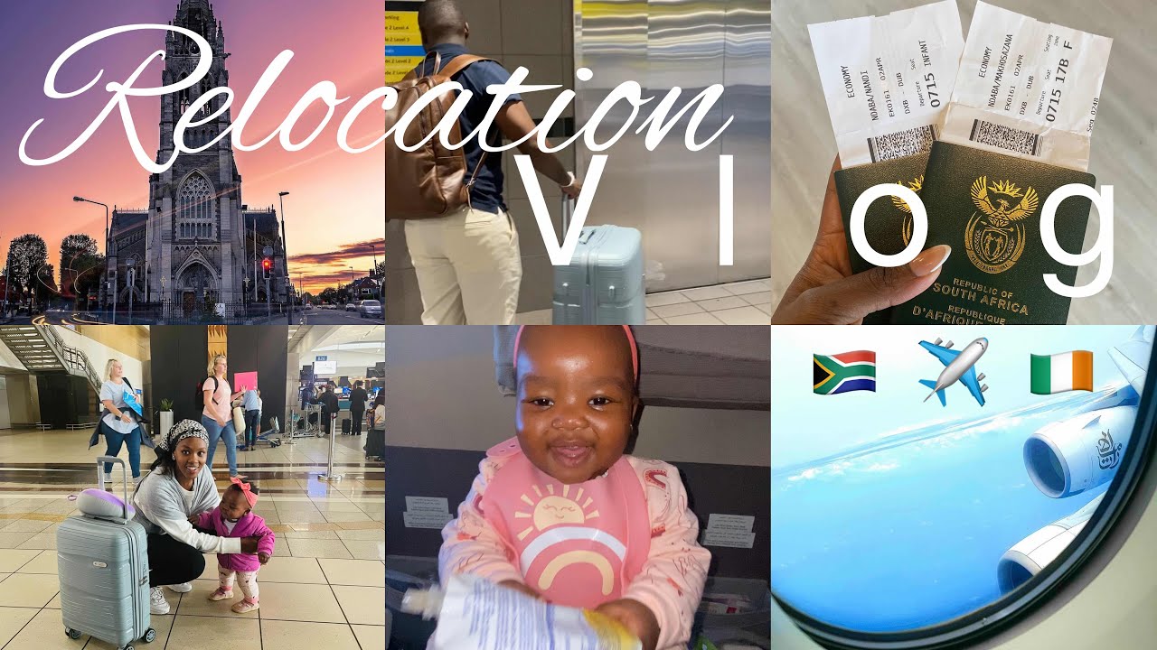 Vlog: Relocating/ moving abroad |Starting a new life | Flying with my baby 🛫