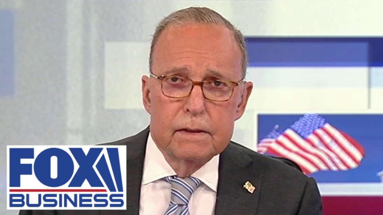 Larry Kudlow: Trump's economy is 'cosmically' better than Biden's