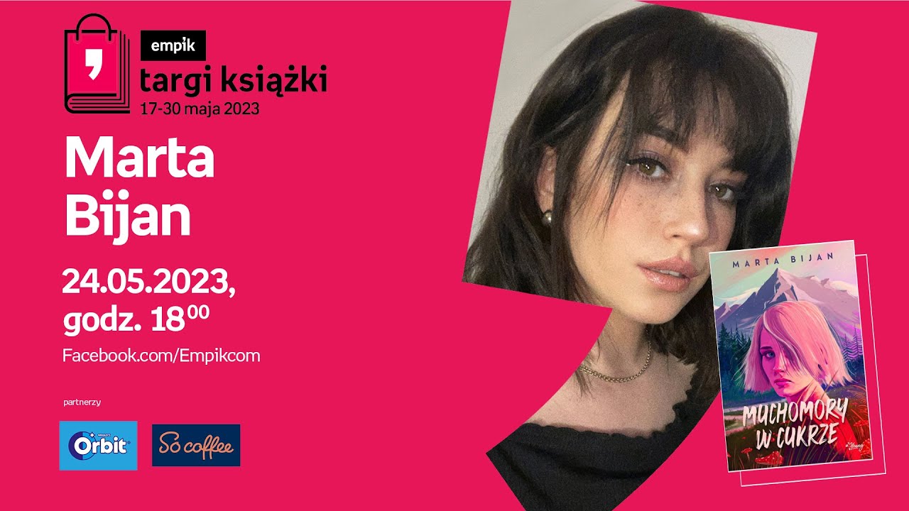 Marta Bijan – PREMIERA – Targi Książki Empiku 24 maja, godz. 18:00