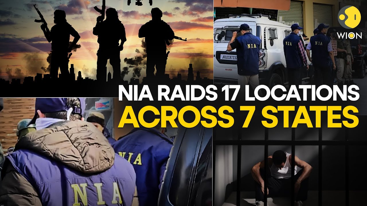 NIA raids 17 locations across 7 states in Bengaluru prison radicalisation probe | WION Originals