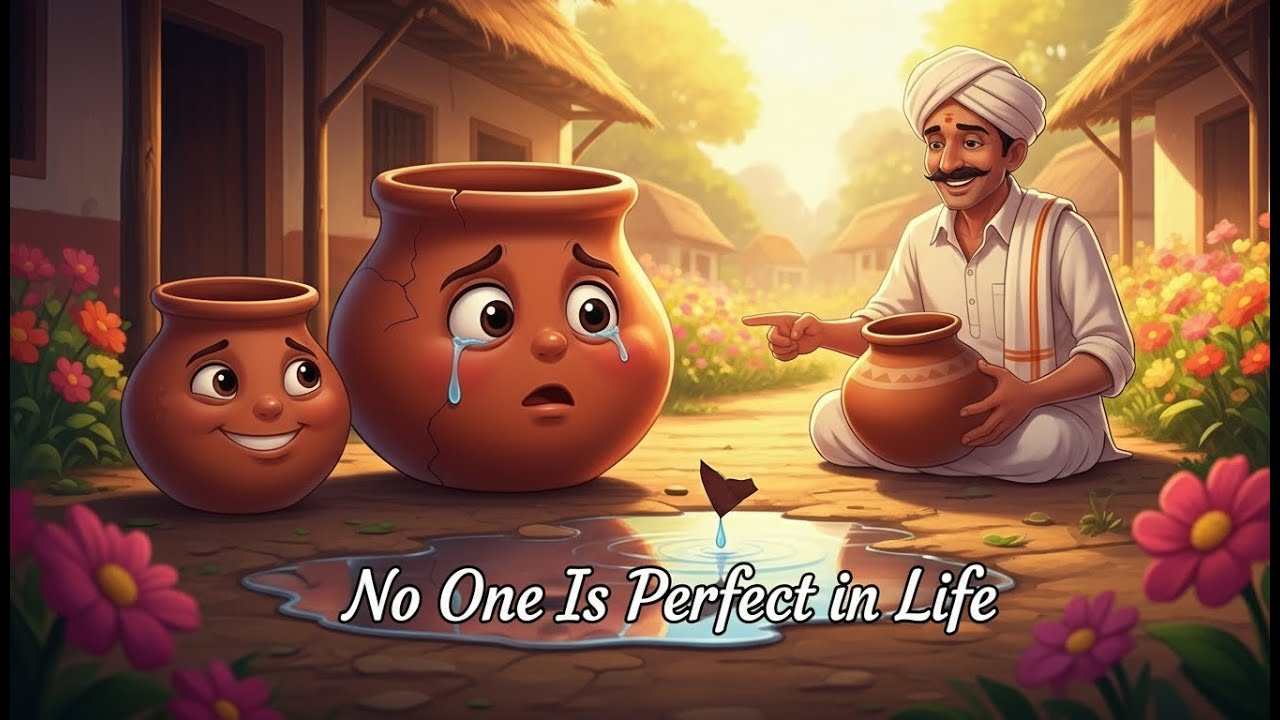 No One is Perfect in Life - Heart Touching Motivational Moral Story | The Cracked Pot