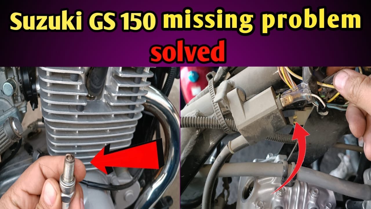 SUZUKI GS 150 MISSING PROBLEM SOLVED || KASHIF SUZUKI CENTER ||