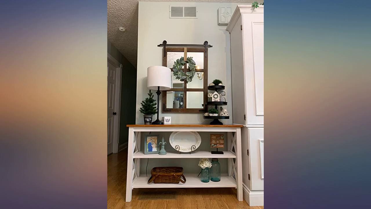 International Concepts Hampton Console or Sofa Table Unfinished review