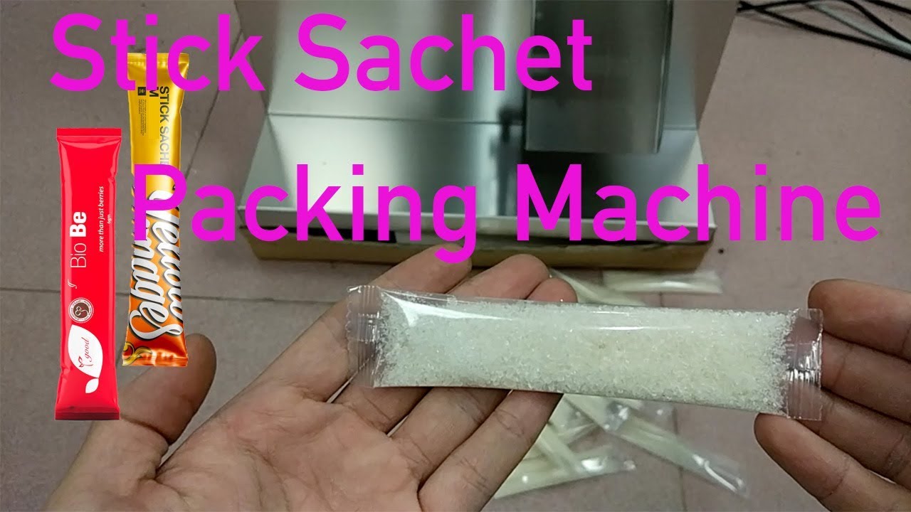 sugar stick sachet packing machine fully automatic & low cost