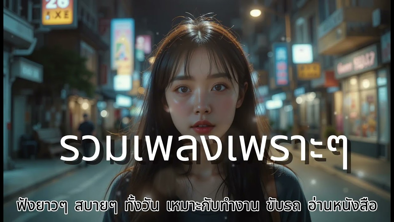 รวมเพลงเพราะๆ ฟังยาวๆ สบายๆ ทั้งวัน เหมาะกับทำงาน ขับรถ อ่านหนังสือ No.130