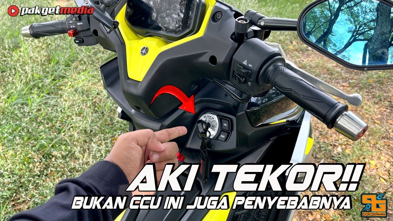BARU 2 BULAN AKI YAMAHA AEROX ALPHA TEKOR?? BUKAN CCU SAJA INI JUGA BISA JADI PENYEBABNYA
