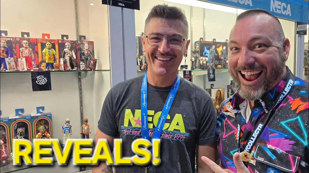NECA’s BEST Reveals EVER?! SDCC 2025 Booth Tour!