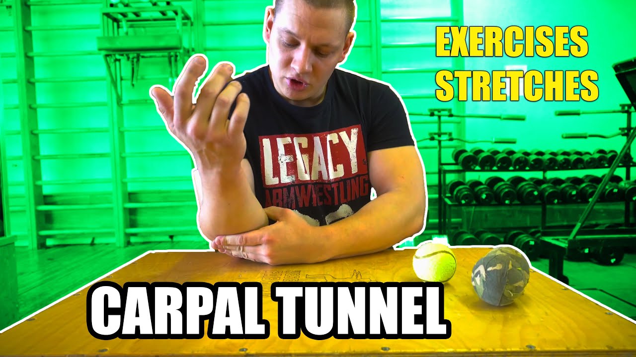 CARPAL TUNNEL EXERCISES FOR PAIN RELIEF