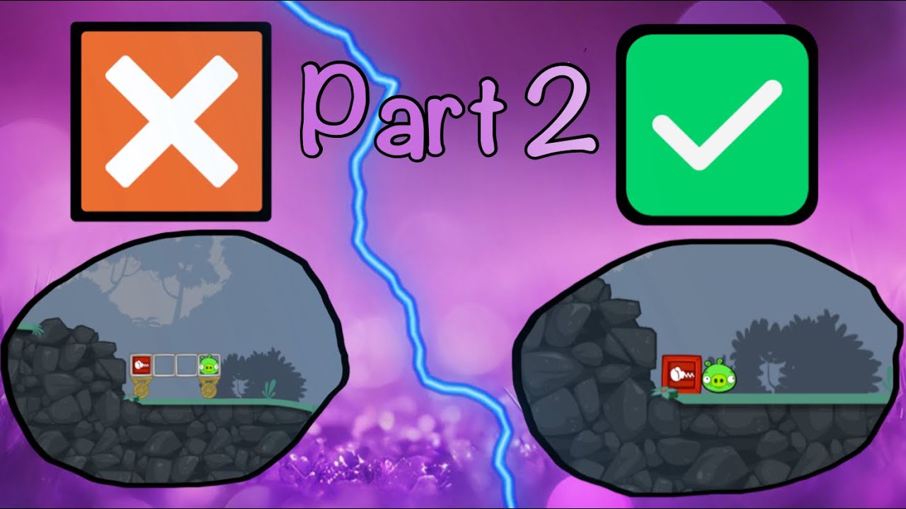 Bad Piggies But I USED LEAST PARTS AS POSSIBLE [PART 2]