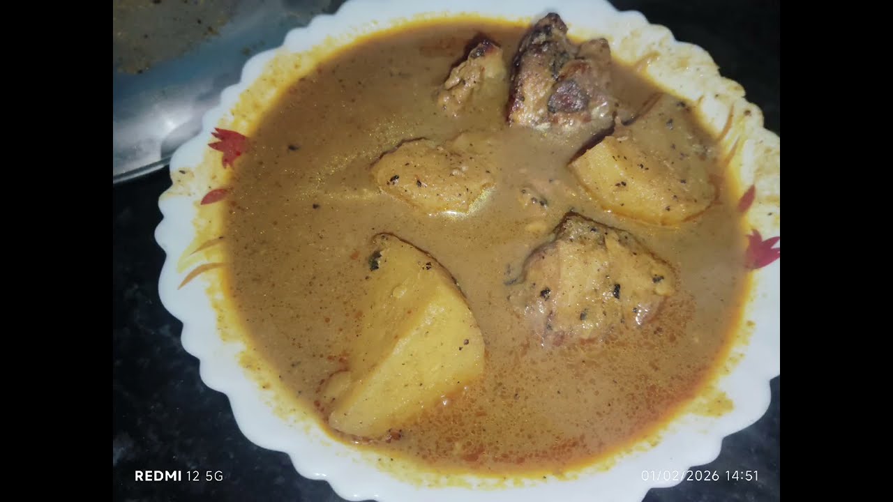 Kolkata style chicken 🍗 aaloo banate hai itna tasty lunch 🍗🍗🍗❤️💚 Sunday special 💞💕plz subscribe 