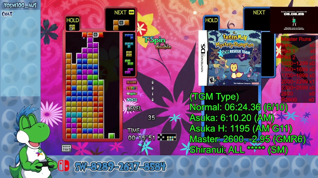 y'know what, last set of attempts before end of year [#80 Tetris the Grand Master 4 -ABSOLUTE EYE-]
