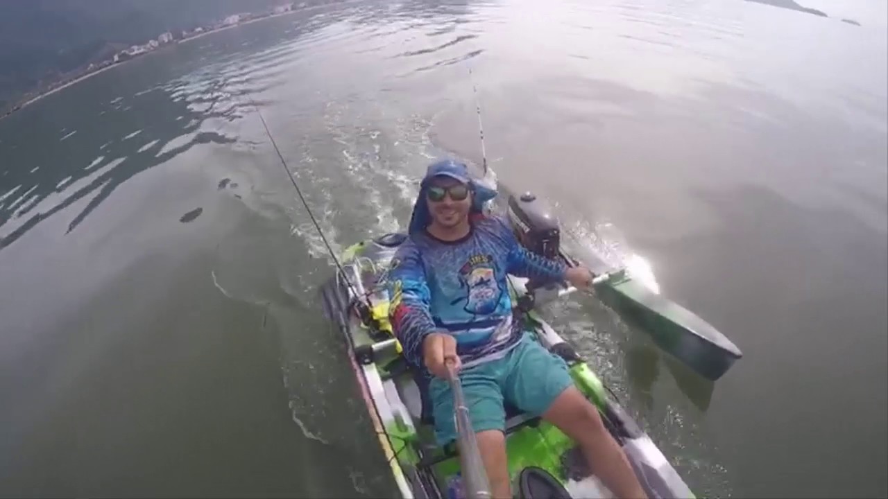 Caiaque Leader Motorizado e sonar By Fosk