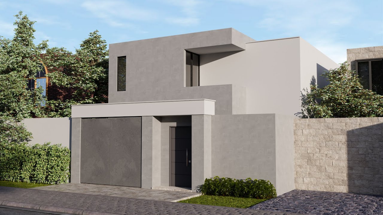 Casa de 8x15 metros