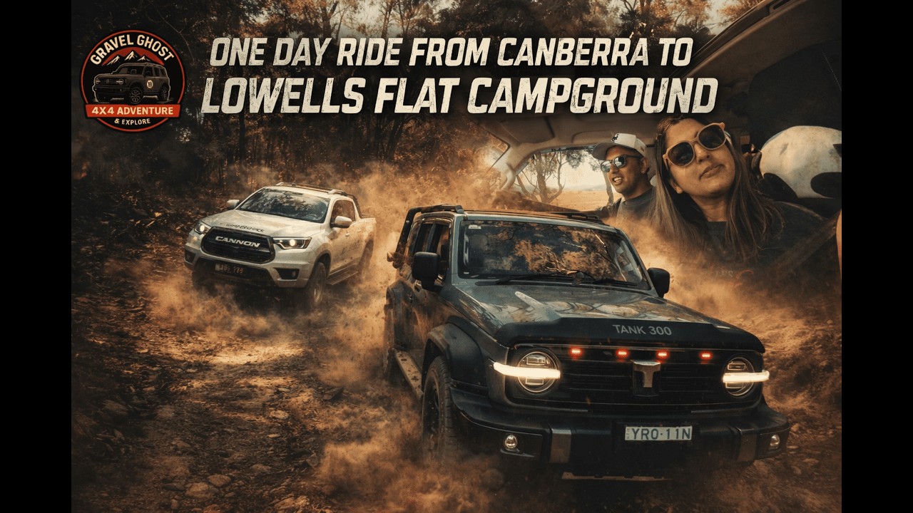 Canberra to Lowells Flat Campground | Tank 300 & Cannon Extreme 4WD Adventure Australia 🇦🇺