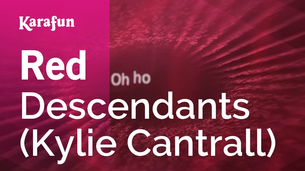 Red - Descendants: The Rise of Red (Kylie Cantrall) | Karaoke Version | KaraFun
