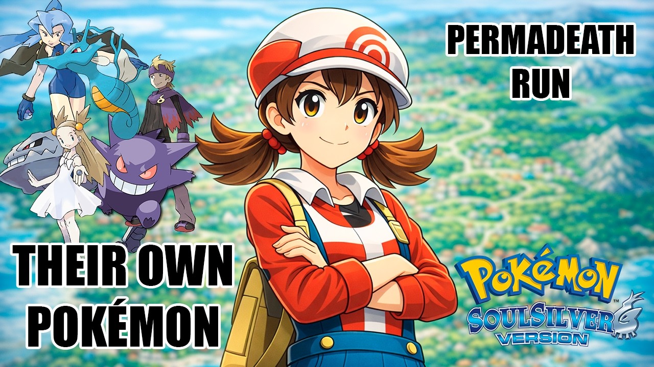 Beating Pokémon SoulSilver Using Only Gym Leaders’ Pokémon (Permadeath Run)