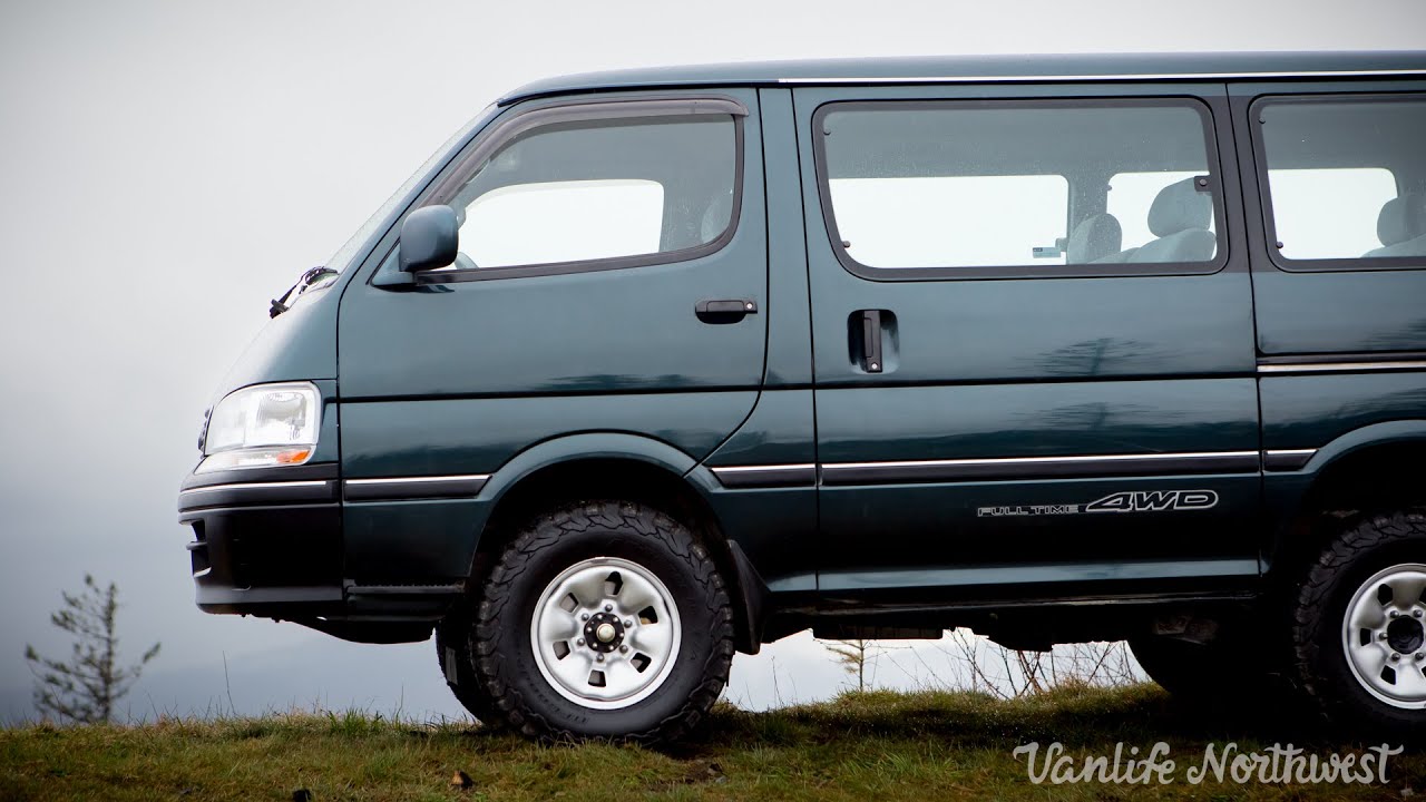 1998 Toyota Hiace Super Custom 4wd Van