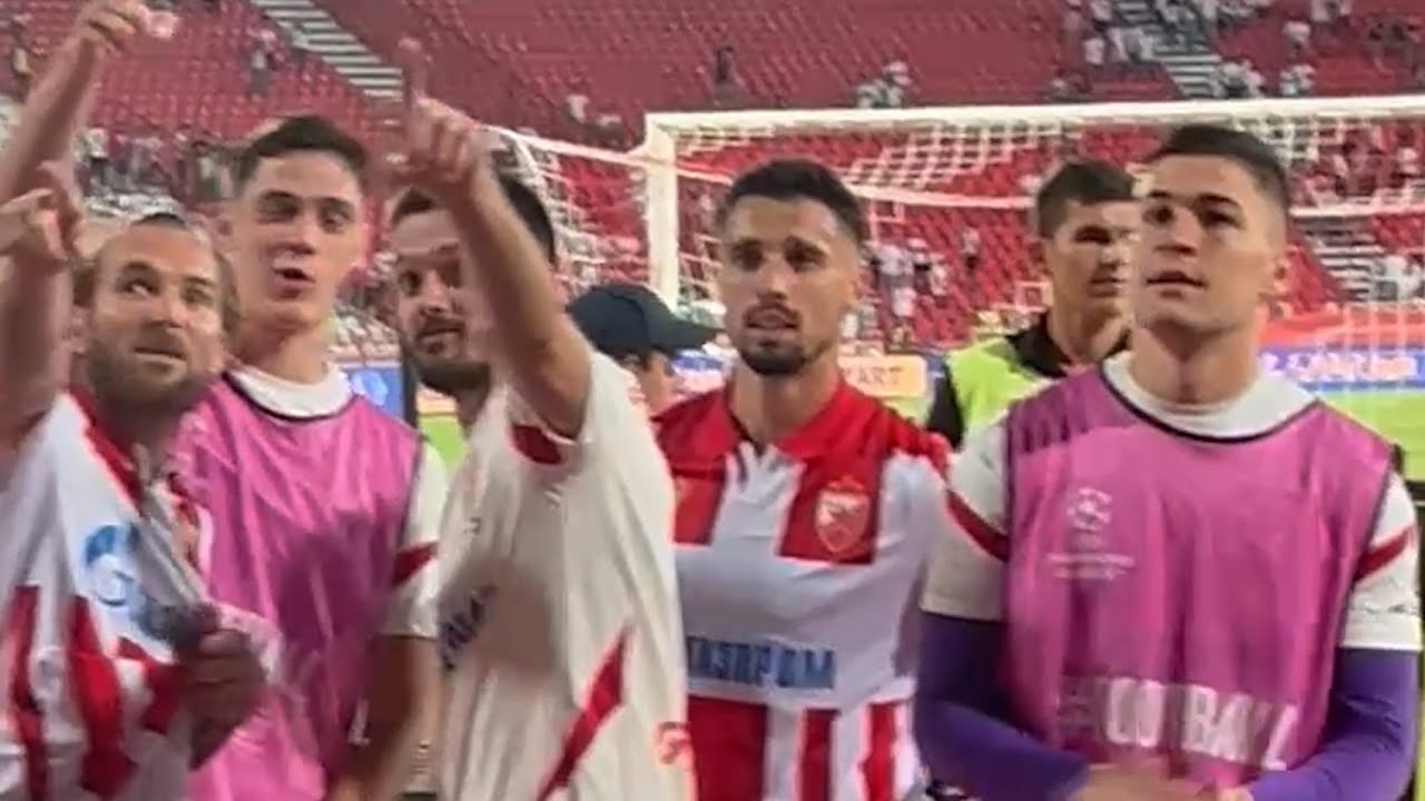 Fudbaleri Zvezde ostali u šoku kada su ugledali Nemanju Radonjića na severnoj tribini!