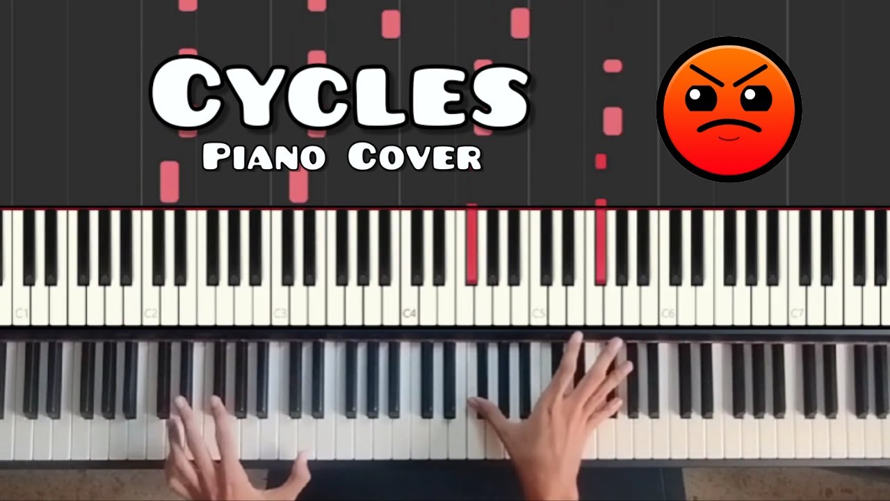 Cycles - Geometry Dash (DJVI) | Piano Cover