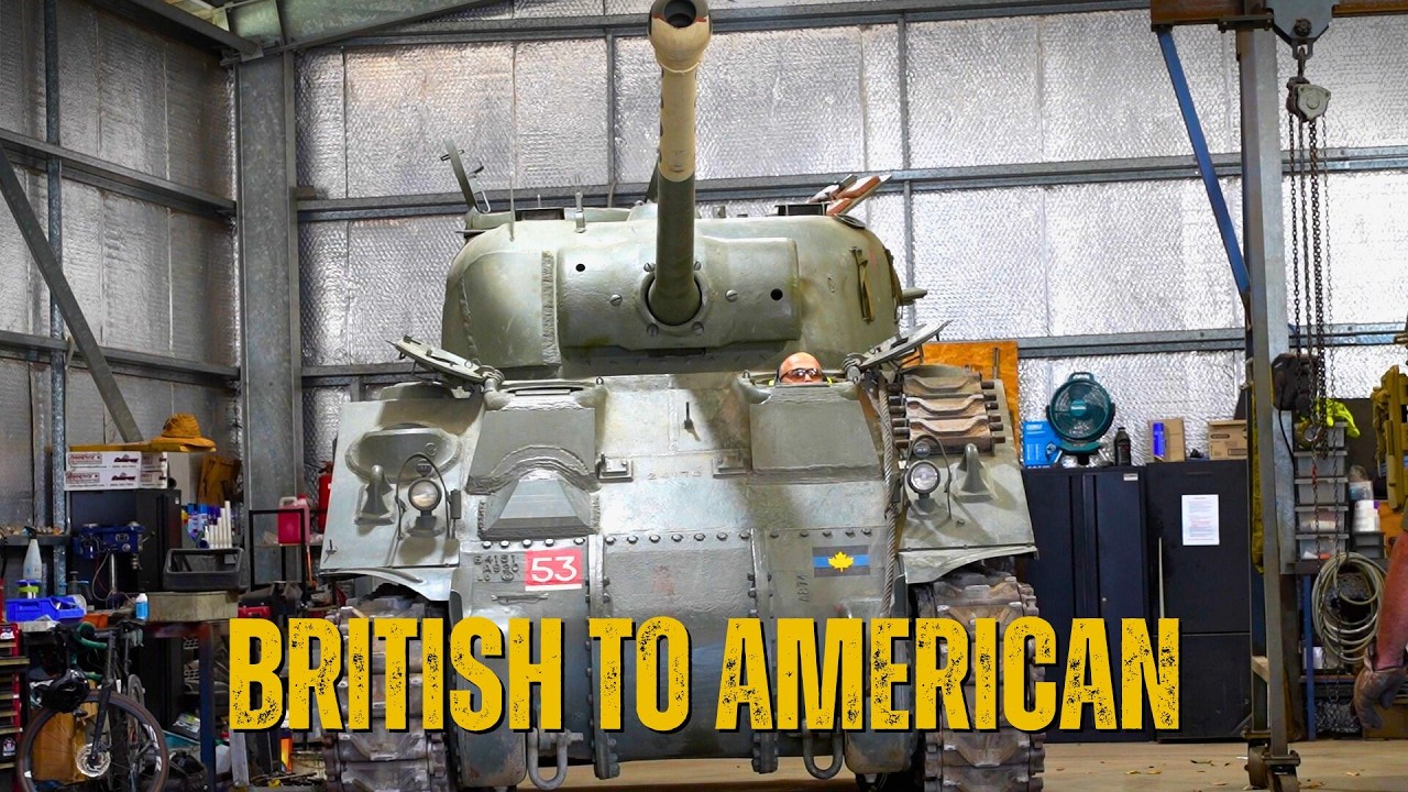 Turning a Firefly Back Into a Sherman - Tough Barrel Removal