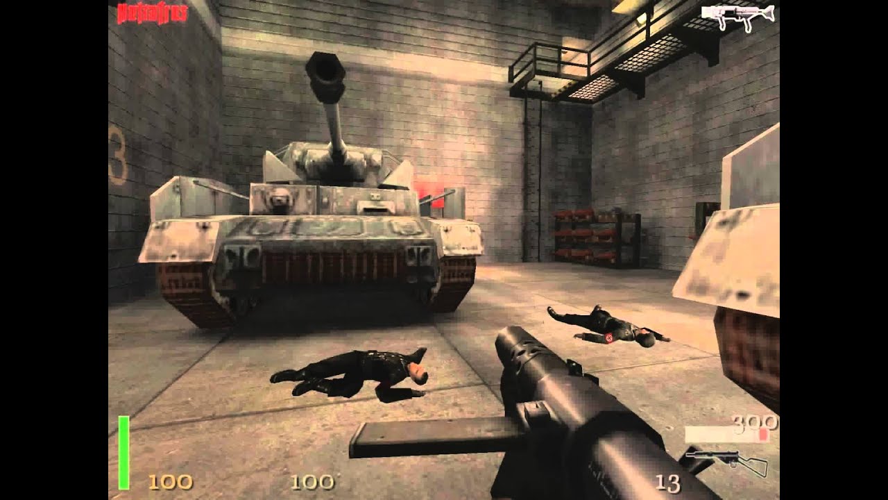 Wolfenstein: Red Alert ☠Без ранений☠ Прохождение (RTCW мод)