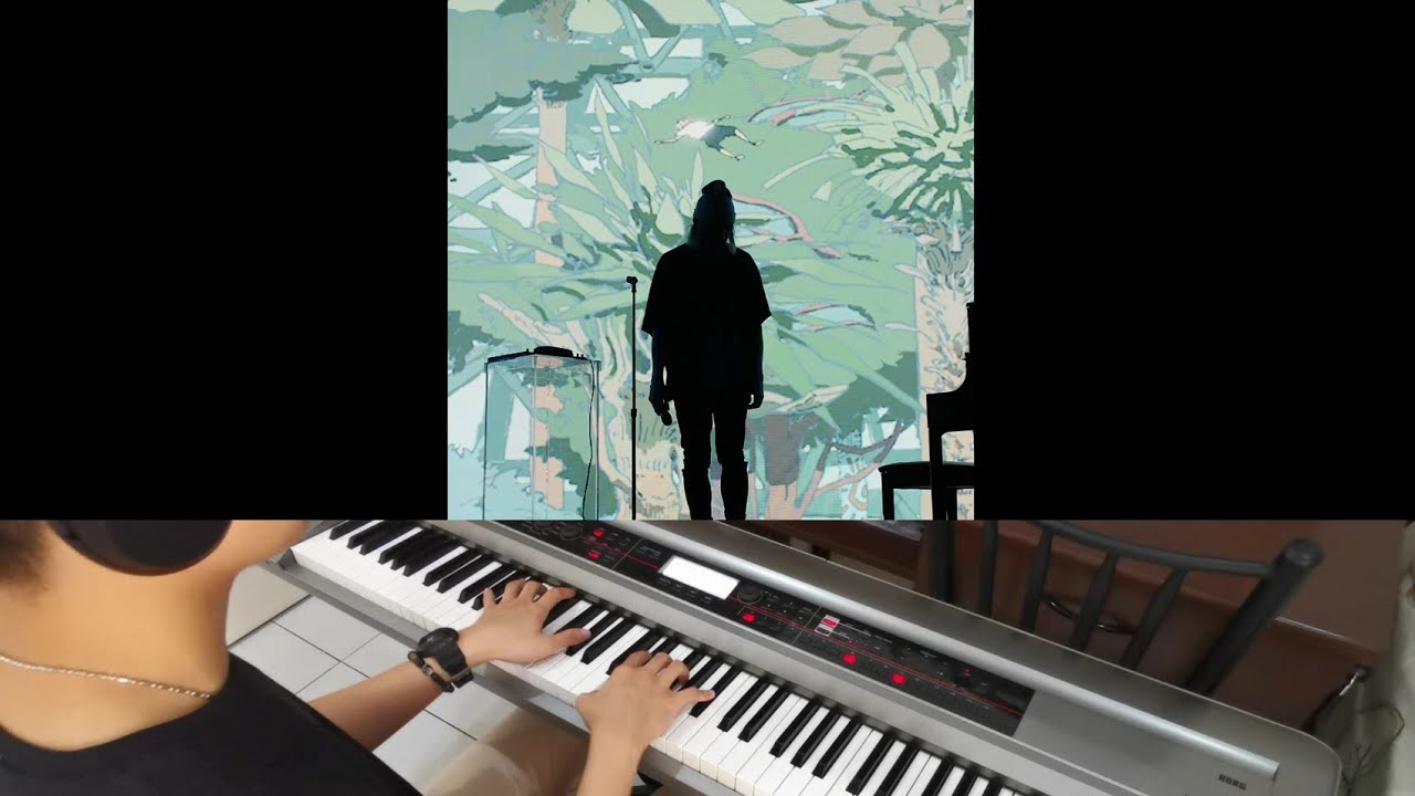 Porter Robinson & Wednesday Campanella - fullmoon lullaby (Jarel Gomes Piano)