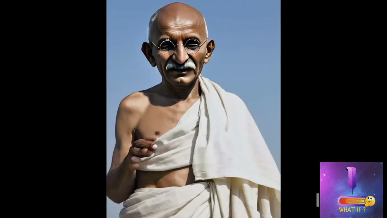 Gandhi's Absence and Bose's Leadership: Exploring Alternate Paths to Indian Independence.