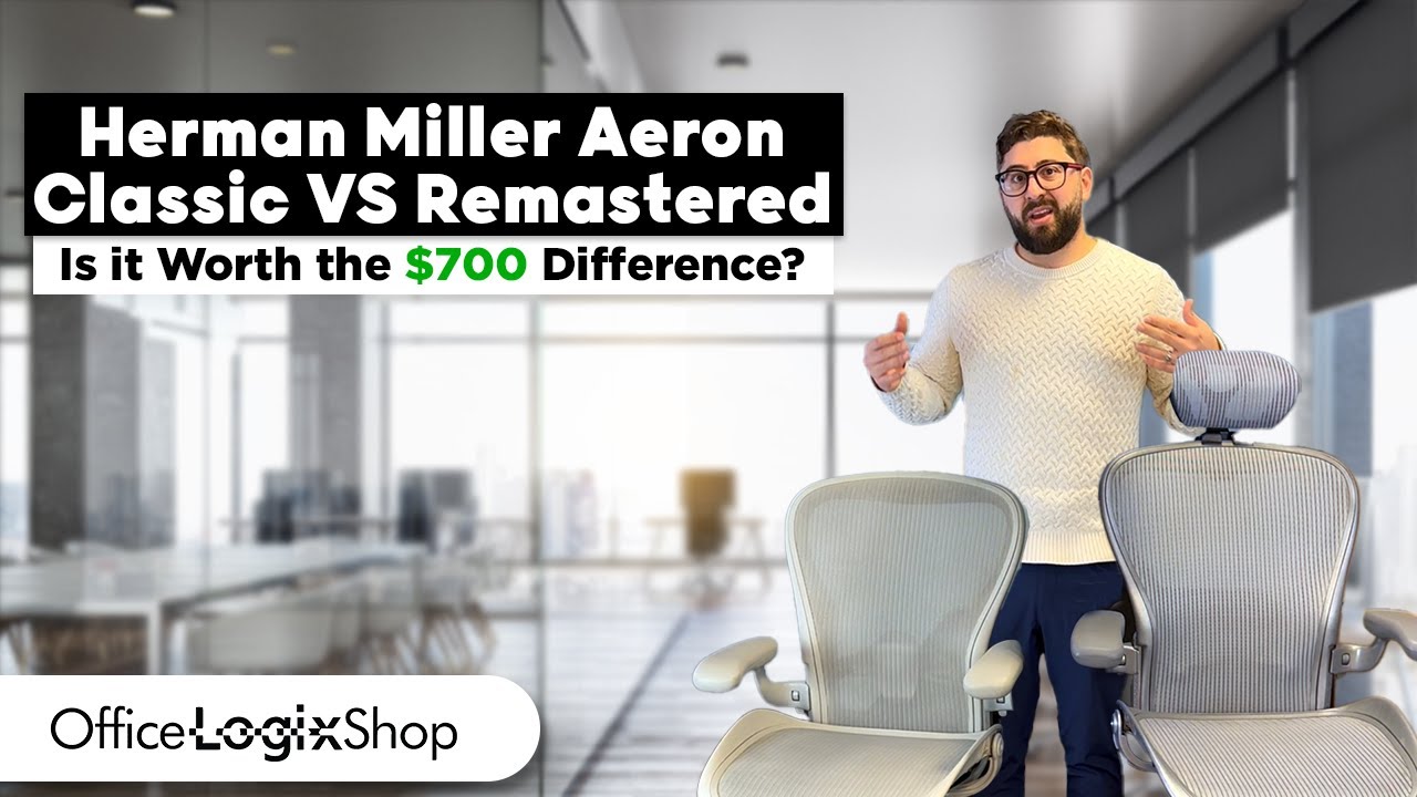 Herman Miller Aeron Classic VS Remastered: Is it worth the EXTRA money?