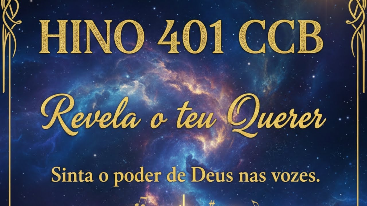 Hino 401 –Revela Teu Querer  | Hino CCB #HinosCCB #ccbhinos  -