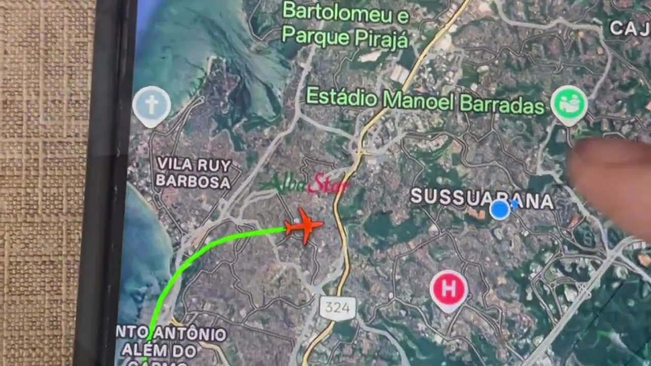 Boeing 737 da AlbaStar em Salvador