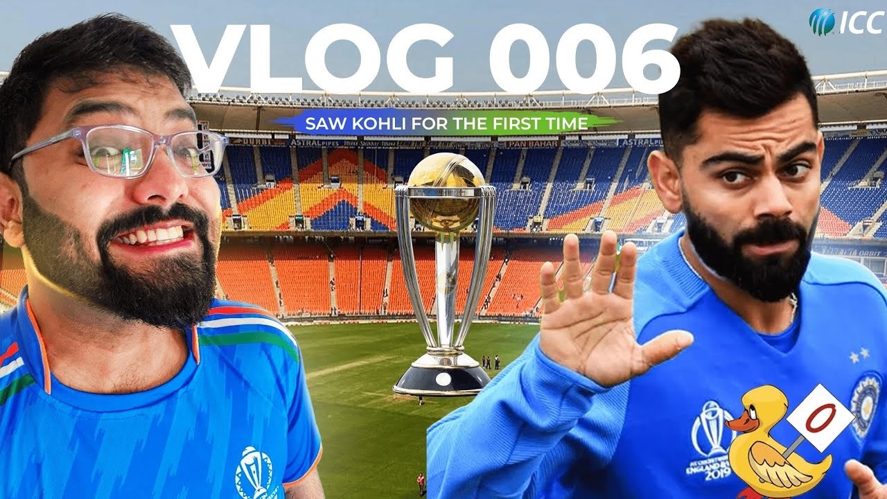The World Cup Vlog! Virat Kohli saw Us