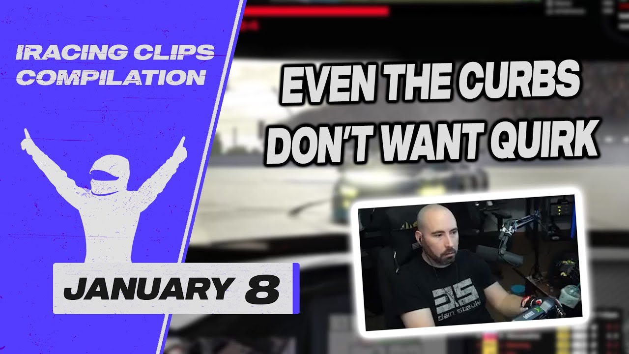 January 8 | iRacing Clips Compilation